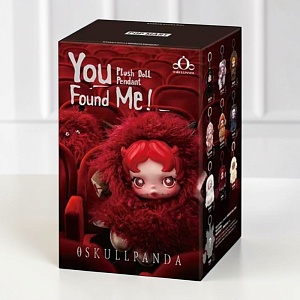 Мягкий брелок PM "Scull" you found me, в ассортименте 1шт