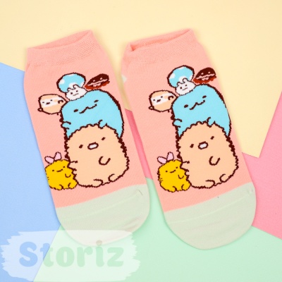 Мини-носочки "Sumikko Gurashi", в ассортименте, 1шт. р.37-39