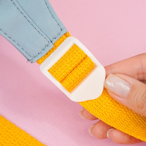 Рюкзак "Young times" сине-оранжевый