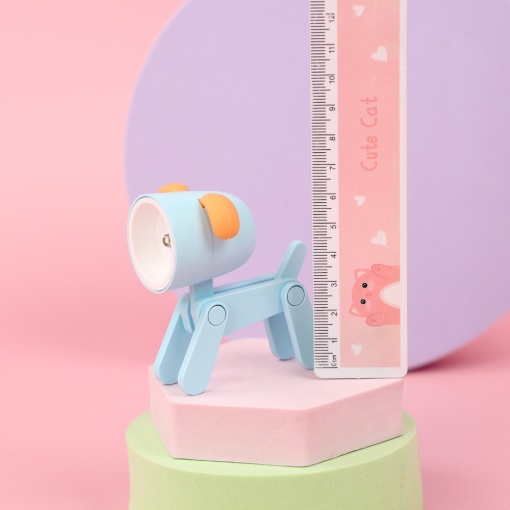 Мини-лампа "Puppy" голубой оптом