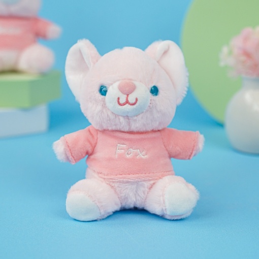 Мягкий брелок "Pink animals" 11 см