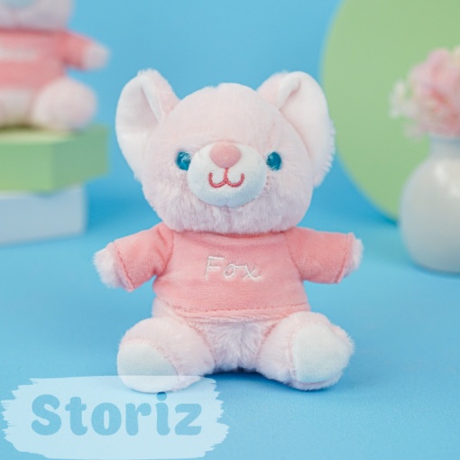 Мягкий брелок "Pink animals" 11 см
