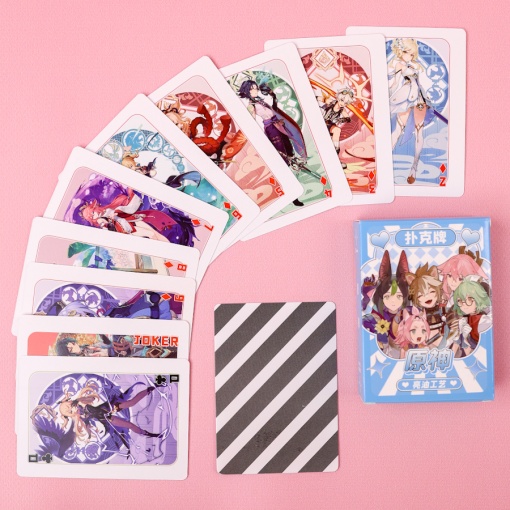 Игральные карты "Genshin Impact" C