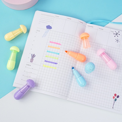 Набор маркеров "Mushrooms", 6 шт.