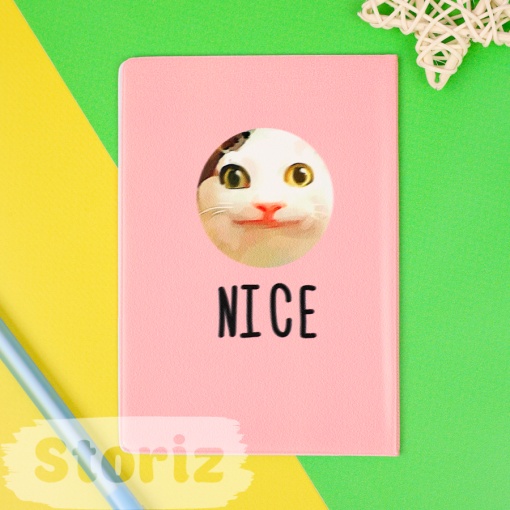 Обложка на паспорт "Nice cat" STORIZ