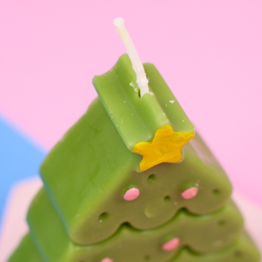 Свеча-арома "НГ Елочка" зеленый оптом