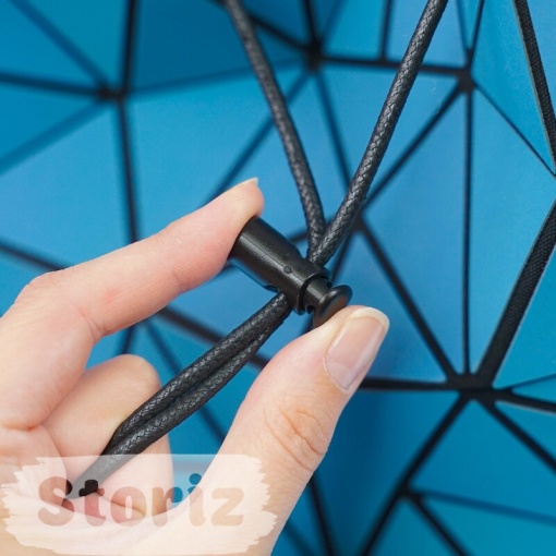 Рюкзак "Luminous Geometry" синий, 35х40см