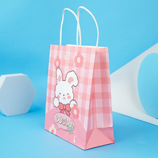 Подарочный пакет "Rabbit" 21x18x8 см