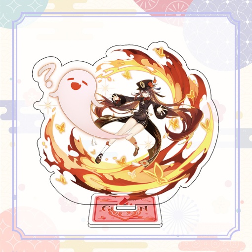 Фигурка акриловая "Genshin Impact" Ху Тао №3 оптом