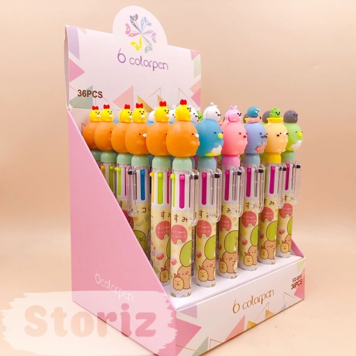 Ручка с шестью стержнями "Sumikko Gurashi"