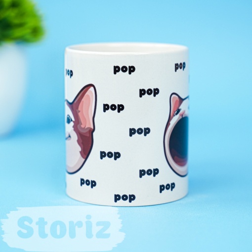 Кружка "Pop Cat" 330 мл оптом со склада!