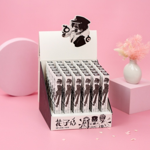 Набор ручек "Туалетный мальчик Ханако-кун №2170" в шоу-боксе, 36шт