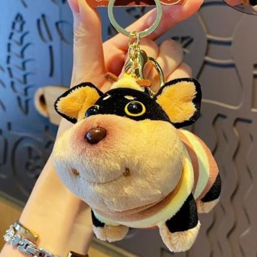 Мягкий брелок "Puppy" в костюме пчёлки, 8см