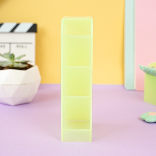 Органайзер для канцелярии "Color" салатовый, 5x20.6x9.3 см