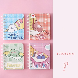 Блокнот "Animals" 87х110 мм, в ассортименте 1шт.