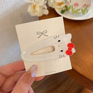 Заколка для волос "Sanrio" Kt, белый