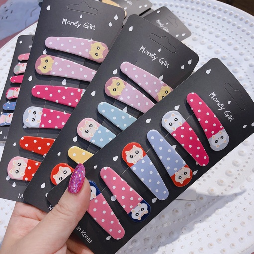 Заколка "Котики"