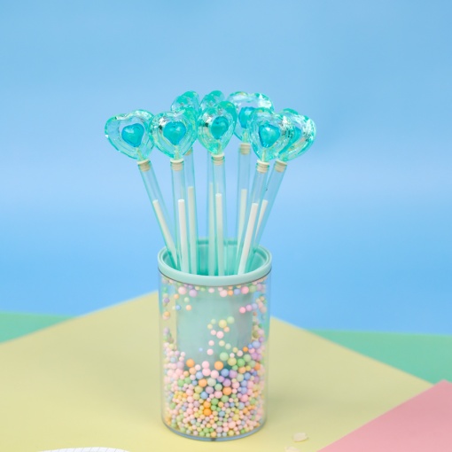 Ручка "Сердце", голубой