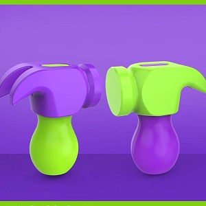 Игрушка "Молоток" mini, в ассортименте 1шт