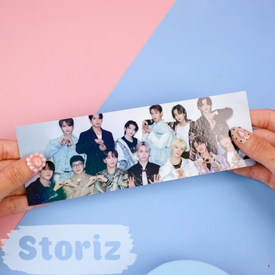 Закладка "K-POP" Seventeen 20х6,7см.