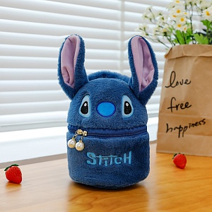 Рюкзак плюшевый "Pouch" глазастик оптом со склада в Москве
