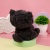 Мягкая игрушка "Curly Cat" черный, 23см