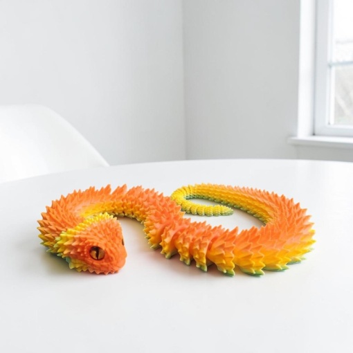 3D фигурка"Bush viper" в ассортименте 1шт оптом