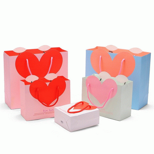 Подарочный пакет «Heart» бол.