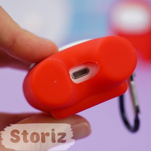Чехол для AirPods Pro 3 "Among Us" красный
