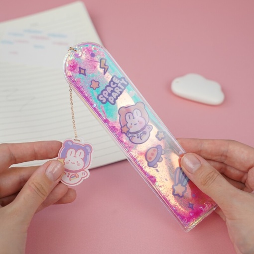 Линейка с цепочкой "Space Party"