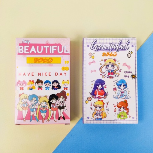 Набор картонных карточек "Sailor Moon" 30шт.