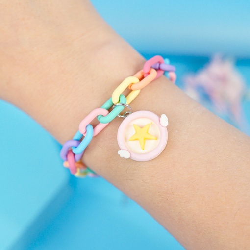 Браслет радужный "Звёздочка"