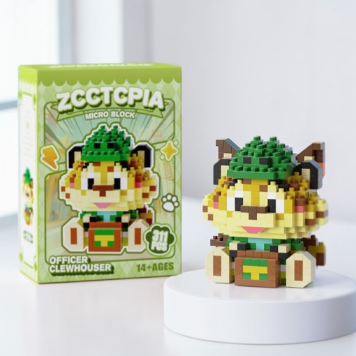Конструктор "Zoo town" zcctcpia, Officer clewhouser, №3078 (311 дет.)