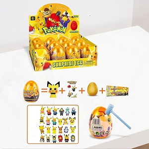 Набор игрушек Surprise "Яйцо" Пика-пика, в ассортименте 12шт оптом