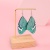 Серьги "Butterfly Wings" зеленый