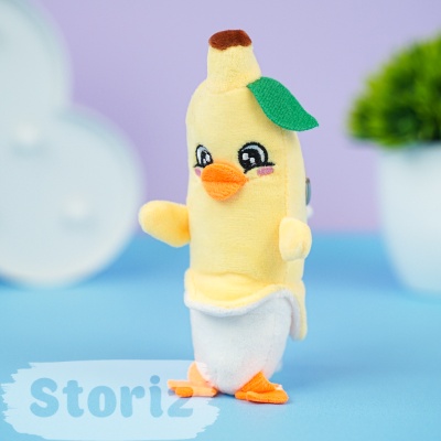 Мягкий брелок "Banana Duck" 14 см