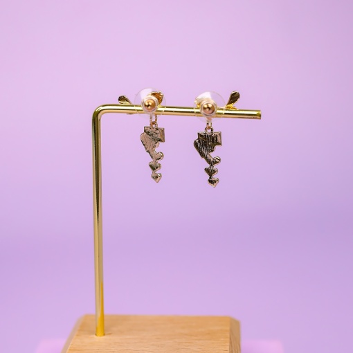 Серьги-гвоздики "Spring" B