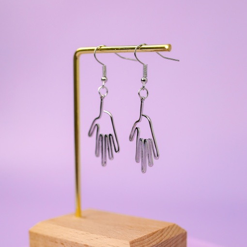 Серьги "Hands"