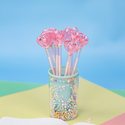 Ручка "Сердце", розовый