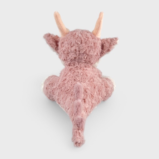 Мягкая игрушка "Олененок-дракоша" розовый, 35см