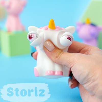 Игрушка-антистресс "Animal poppling eyes" №3
