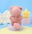 Мягкая игрушка "Котик Мяу-мяу" розовый, 23см