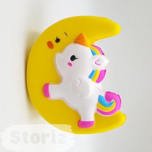 Сквиш "Moon Unicorn" желтый