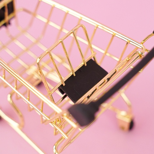 Тележка золотистая оптом