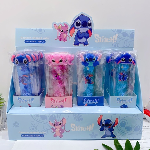 Линейка "Глазастик" №9728, 15см, в ассортименте 1шт