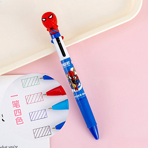 Ручка с 4-мя стержнями "Супергерои" Spider-Man