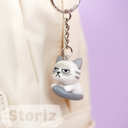 Брелок "Angry cat"