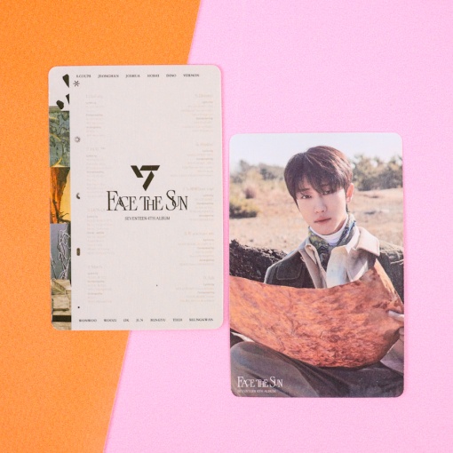 Набор картонных карточек "Seventeen" №1, 55шт.