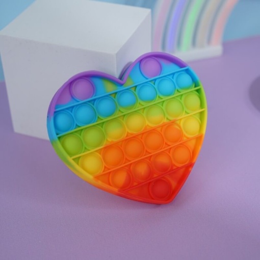 Игрушка-антистресс "Pop It" сердце