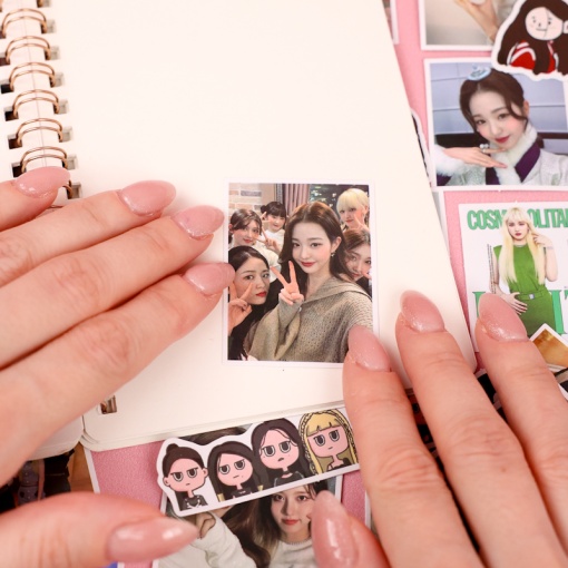 Наклейки для стикер бомбинга "K-Pop" IVE (100 шт.)